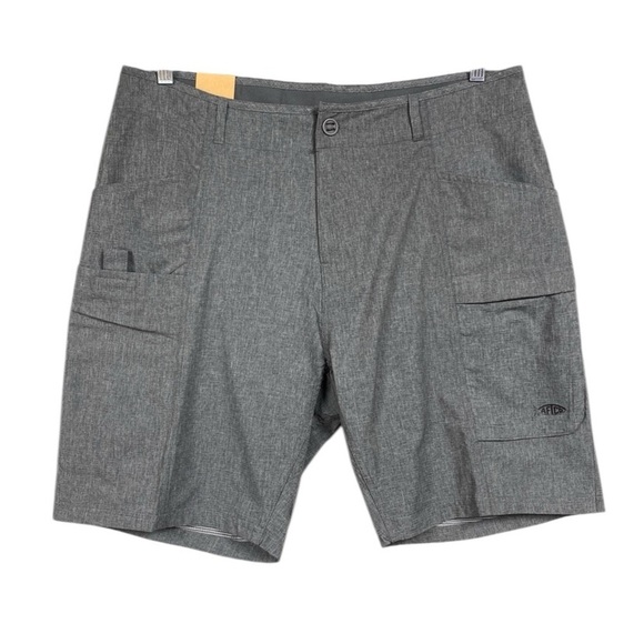 AFTCO Other - NEW Aftco Diffuse Fishing Shorts Mens Size 36 Charcoal